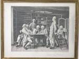 Lecture Chez Diderot by Jean-Louis-Ernest Meissonier