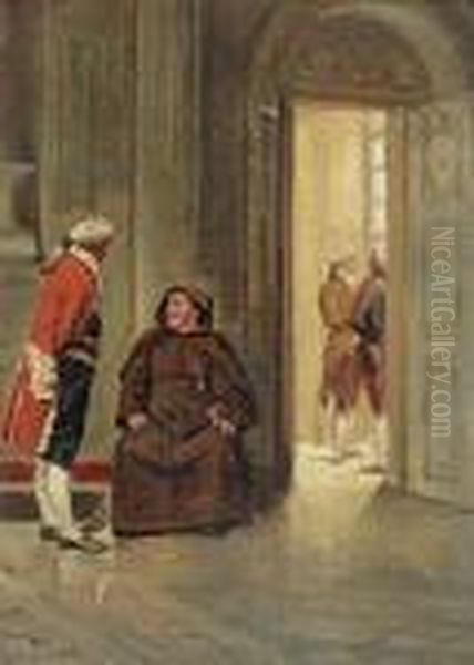 Moine Etlaquais Dans Un Salon - view 1