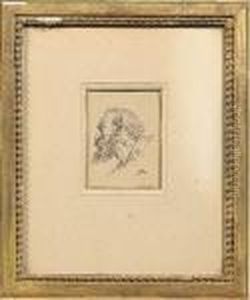Portrait D'homme De Profil