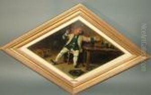 Portrait Of A Man Seated Full-length In A Tavern Portrait Of A Man Seated Full-length In A Tavern