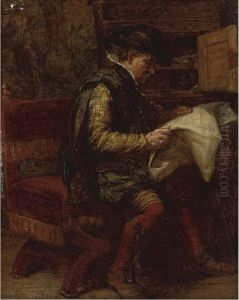 The Latest News by Jean-Louis-Ernest Meissonier