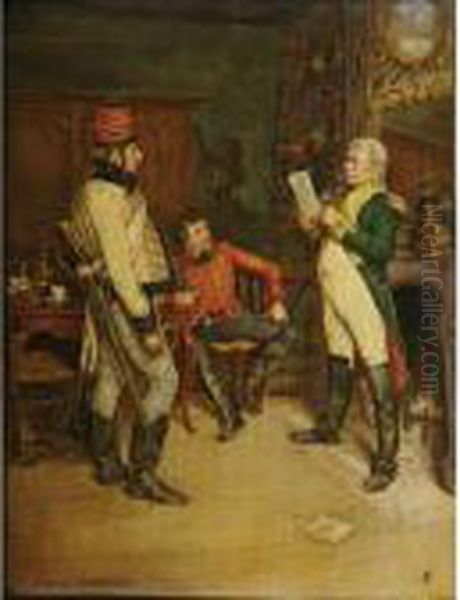 Soldiers Meeting - view 1