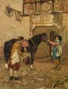 La Sosta by Jean-Louis-Ernest Meissonier