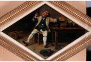 Vive Le Vin by Jean-Louis-Ernest Meissonier