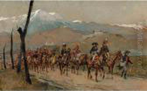 Bonaparte, Armee D'italie, Traversee Des Alpes - view 1