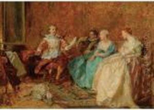 The Poet's Circle by Jean-Louis-Ernest Meissonier