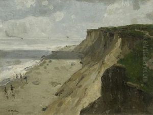 Hopton Cliff - Morning 10.30 by Campbell A. Mellon
