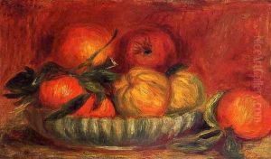 Still Life With Apples And Oranges by Pierre Auguste Renoir