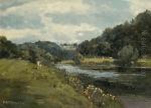 Figures In The Wye Valley by Campbell A. Mellon