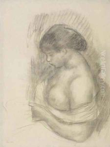Buste de Femme by Pierre Auguste Renoir