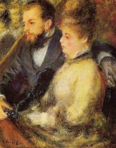 In The Loge by Pierre Auguste Renoir