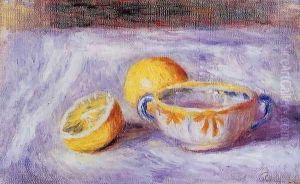 Still Life With Lemons by Pierre Auguste Renoir