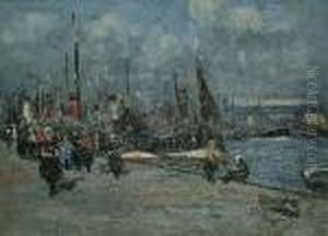 On The Quayside by Campbell A. Mellon