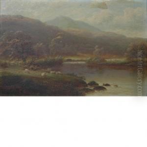 View In Borrowdale (cumberland) by William Mellor