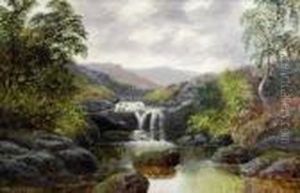 A Wooded River Landscape A Wooded River Landscape