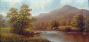 Rydal Lake From Loughrigg by William Mellor