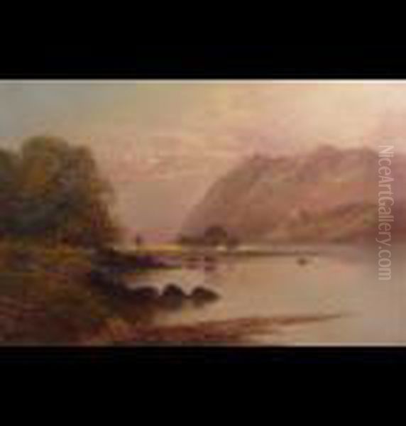 On The Glaslyn, North Wales - view 1