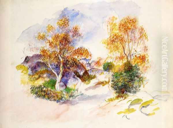 Landscape with Trees - view 1
