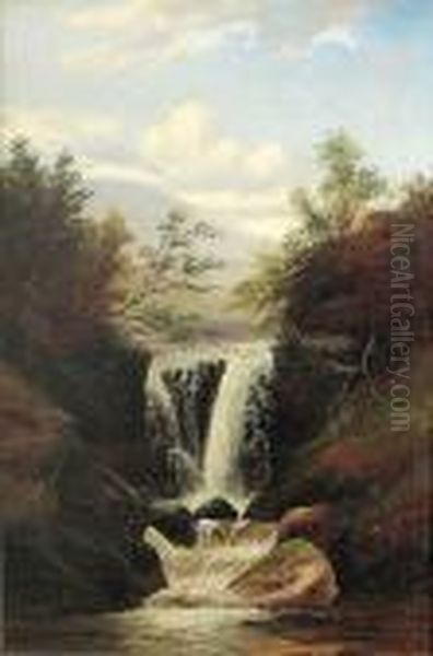 A View Of A Waterfall - view 1