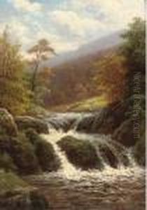 A Rocky Stream by William Mellor