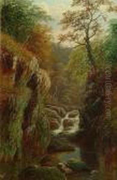 'on The Lledr, North Wales'; 'on The Machno, North Wales' - view 1