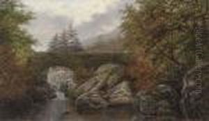 Pont-y-pair, Betws-y-coed, North Wales by William Mellor