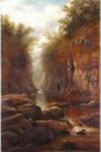 Fairy Glen, North Wales by William Mellor