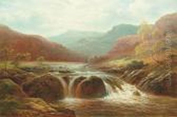 An Upland River Scene - view 1
