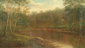 On The Wharfe, Bolton Woods, Yorkshire