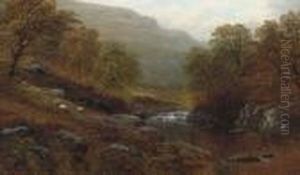 On The River Llugwy; And On The River Lledr by William Mellor