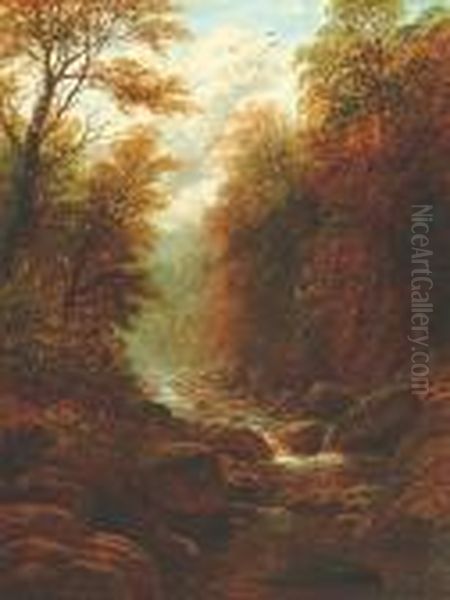 "view Near Grasmere, Westmorland"; "posforth Gill, Bolton Woods, Yorkshire" - view 1
