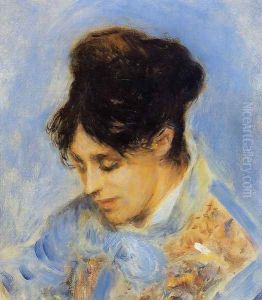 Portrait Of Madame Claude Monet by Pierre Auguste Renoir