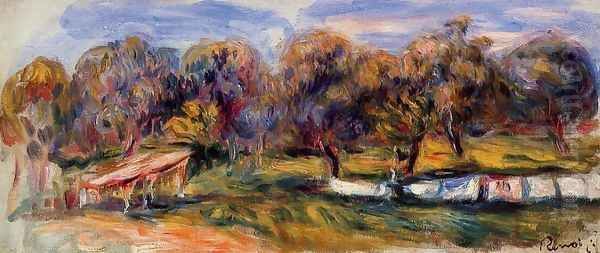 Landscape With Orchard - view 1