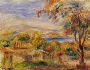 Landscape By The Sea by Pierre Auguste Renoir