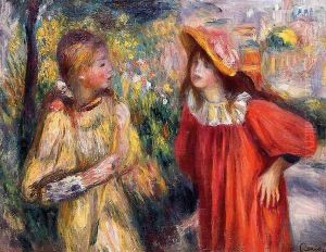 The Conversation by Pierre Auguste Renoir