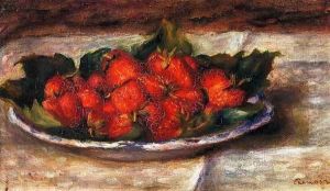 Still Life With Strawberries2 by Pierre Auguste Renoir