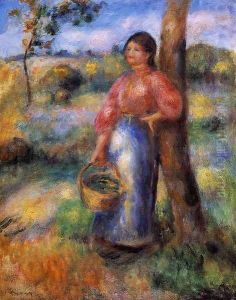 The Shepherdess by Pierre Auguste Renoir