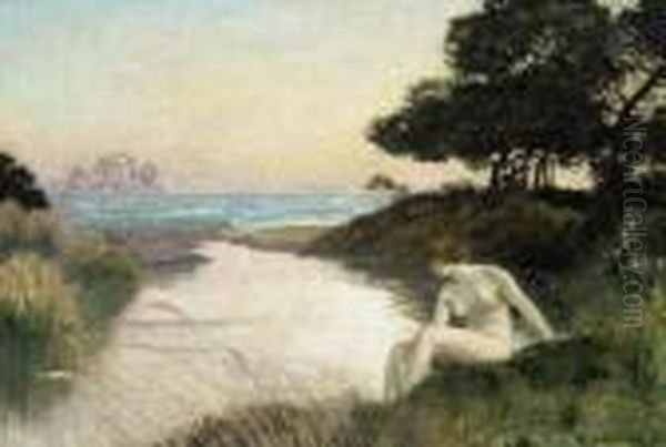 Baigneuse A L'etang - view 1