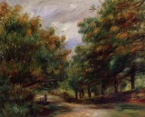 Road Near Cagnes by Pierre Auguste Renoir