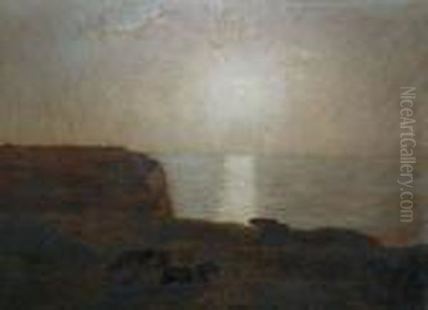 Huile Sur Carton Monte Sur Chassis - view 1