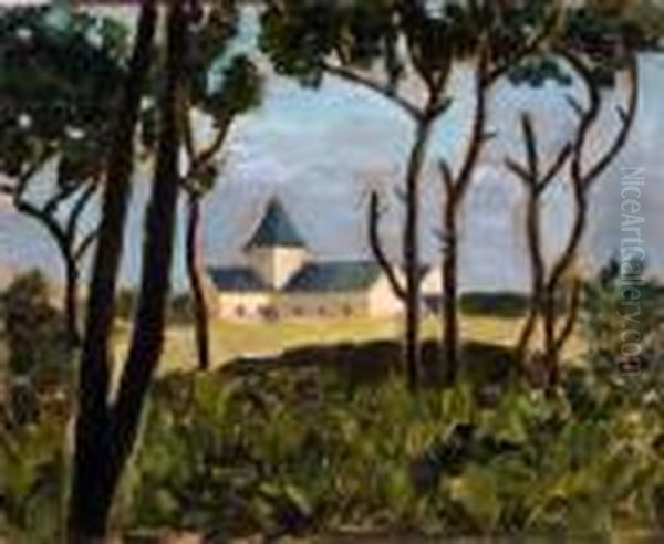 L'eglise A Varangeville Ete 1922 - view 1