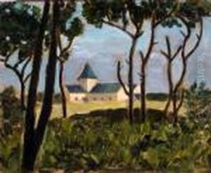 L'eglise A Varangeville Ete 1922