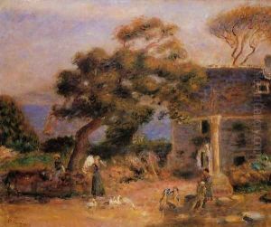 View Of Treboul by Pierre Auguste Renoir