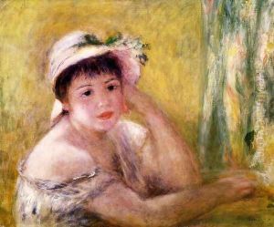 Woman With A Straw Hat Woman With A Straw Hat