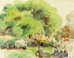 Cagnes Landscape XIV by Pierre Auguste Renoir