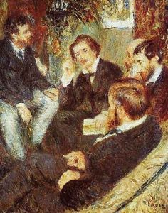 The Artists Studio Rue Saint Georges by Pierre Auguste Renoir
