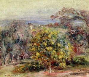 Landscape At Collettes by Pierre Auguste Renoir