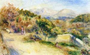 The View From Collettes Cagnes by Pierre Auguste Renoir