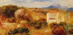 Landscape With White House by Pierre Auguste Renoir