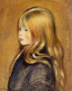 Portrait Of Edmond Renoir Jr by Pierre Auguste Renoir